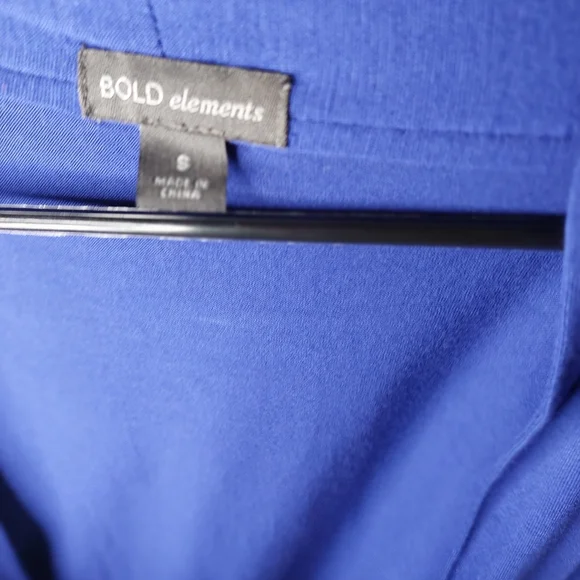 Women BOLD elements light cardigan BLUE SZ.Small - Picture 3 of 3